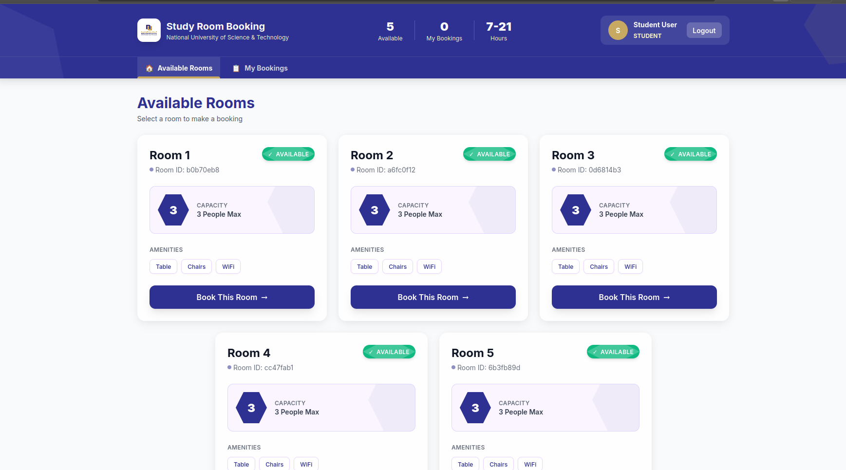 NuMed Booking System